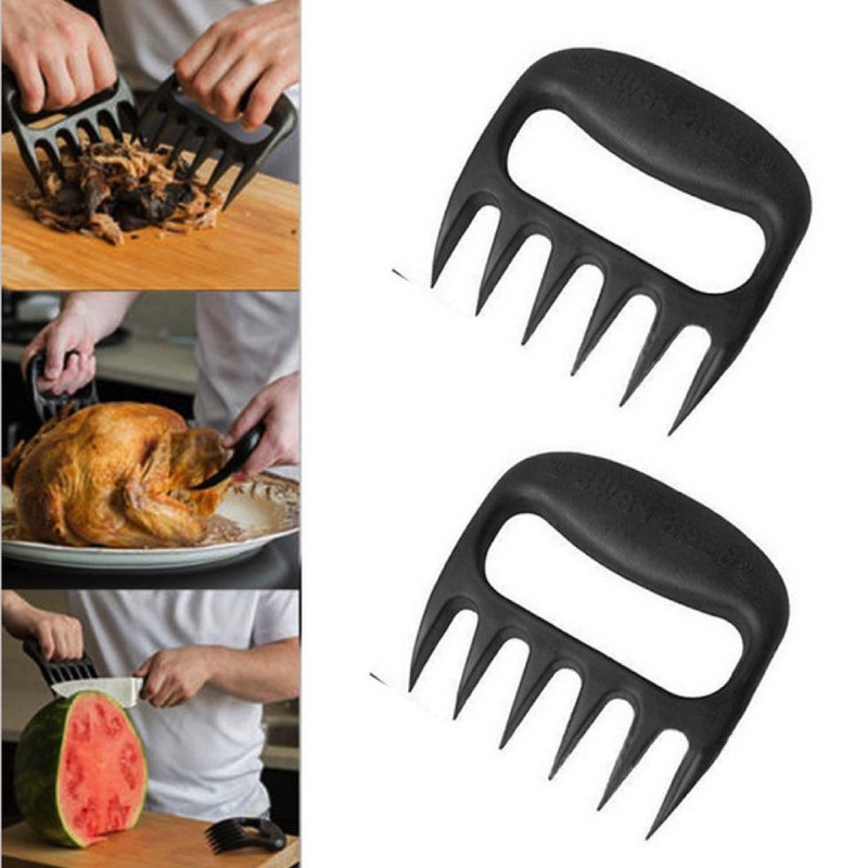 おもしろ キッチン雑貨 クマの爪風 ミート フォーク 2個セット BBQ キャンプ TOKYO GOODS