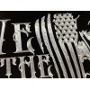 Diamond Etched Products WE THE PEOPLE US Flag Skull Patriotic