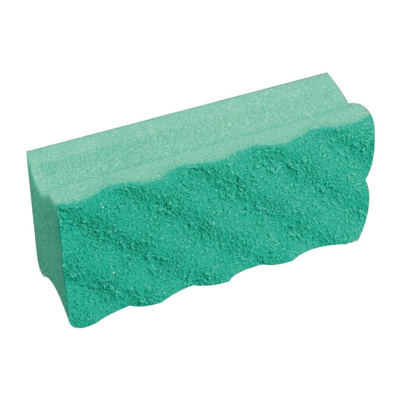 Vileda Professional 123111 Estropajo PurActive Nail Protection, Green, 6 x