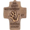 Butzon & Bercker Communion Cross "Geborgen in Gottes Hand" Bronze