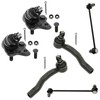 TRQ Front Steering & Suspension Kit Ball Joint Sway Bar