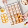 Egg Storage Box Drawer Design 48 Eggs Holder Plastic Refrigerator