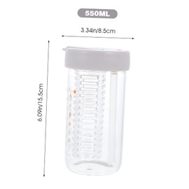 WHAMVOX Straw Water Bottle for Boys and Girls 550ml Large Capacity Sports Drink Cup Stickers Perfect for Outdoor Boys and Girls