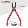HAUTMEC 7 inch Panel Clip Removal Pliers Multifunction Flush Cut
