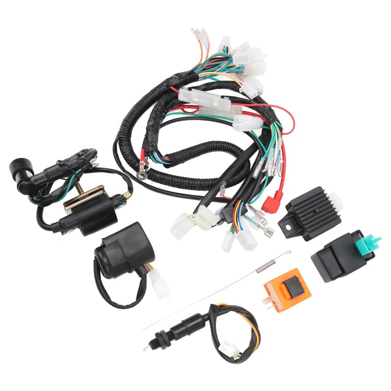 Engine Wiring Loom Harness Kit, Long Lasting Motor Starter Wire