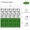 Moitkptt Football Tablecloth, Football Birthday Party Plastic Table Cover Football