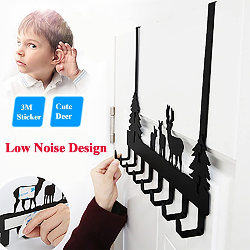 BeiLeiNiceHK Over The Door Hook Easy Installation Organizer Coat Hooks