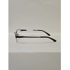Robert Mitchel Eyeglasses Frames RM 1009 BK Black Rectangular Half