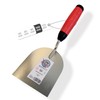 WERKFIT Professional Plastering Trowel Made of Stainless Steel 100 mm