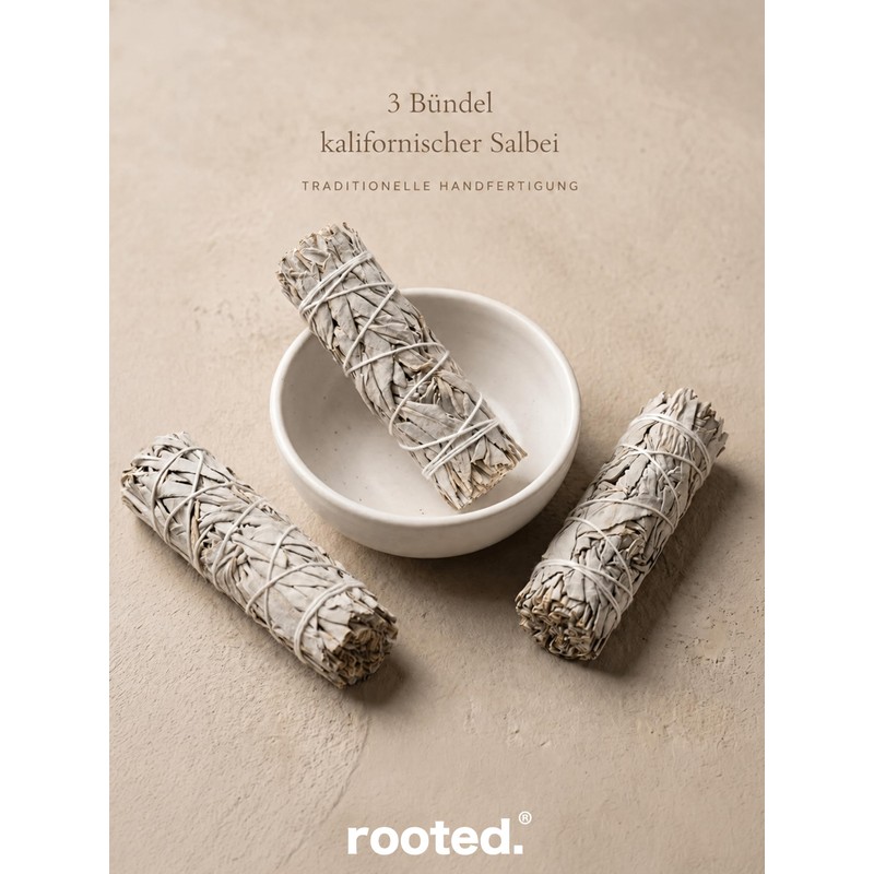 rooted. | The Original | White Sage | 3 Bundles