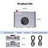 DUOPURUI RCA Stereo Audio Switcher, 2 in 1 Out /