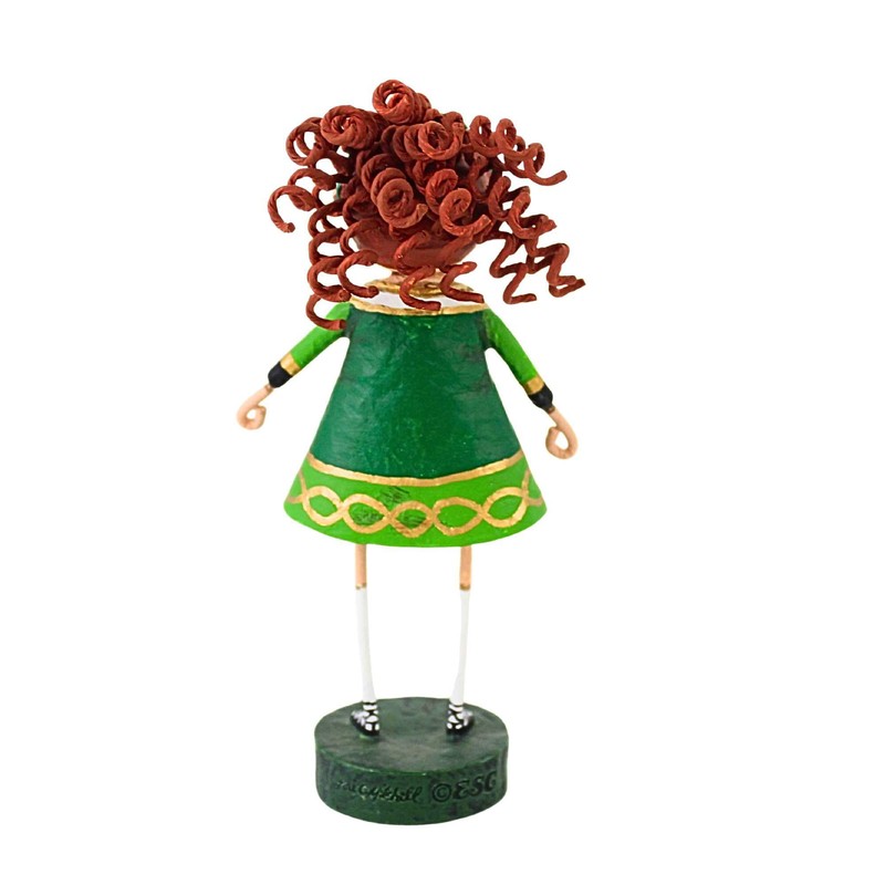 Lori Mitchell Celtic Katie Polyresin Figurine 12294 Irish Saint Patricks