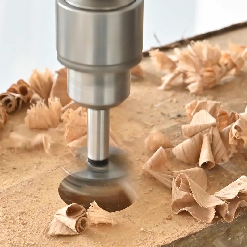 Mollom 2-1/2" (64mm) Forstner Drill Bit for Precise Woodworking with