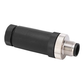 VOBOR Male Field Installable Connector M12 5 Core IP67 Boat Accessories for Networks for NMEA 2000 Field Installable Connector