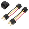 2pcs H4 Headlight Socket Converter Head Light Wiring Harness Adapter
