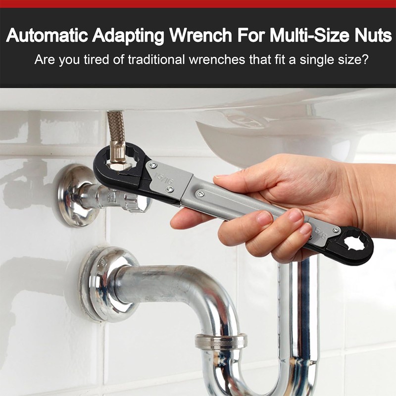 Angle Stop Wrench 15/16in 5/8in Professional Double Ended Plumber Spanner