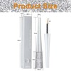 Smudge-proof Silver Glitter Eyeliner - Liquid Glitter Eyeshadow with Waterproof