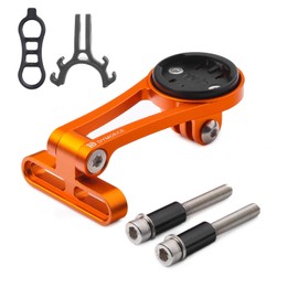 Dymoece Bicycle Computer Mount Adjustable Out Front Combo Bike Mount for Wahoo Elemnt, Elemnt Bolt, Elemnt Roam, Elemnt Mini and Lamp
