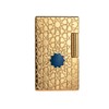 Classic Thin Luxury Retro Crisp Sound Brass Kerosene Lighter, Soft-Flame,