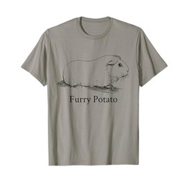 Funny Guinea Pig Furry Potato Wrong Animal Name Stupid Joke T-Shirt