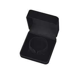 JIHUOO Square Bracelet Gift Box Black Bracelets Storage Case Bangle Display Box Jewelry Bracelet Packaging Case for Engagement Gift