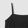 JAJU Women's Crinkle Busteir Dress_Black