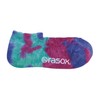 Lassox Tie Dye Low Socks, Emerald Mix