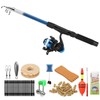 YIWENG Telescopic Pole, Fishing Rod and Reel Combo Full Kit