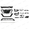 NAYSON 14PC For Rogue SUV 2017-2019 Front Chrome Grille Mesh