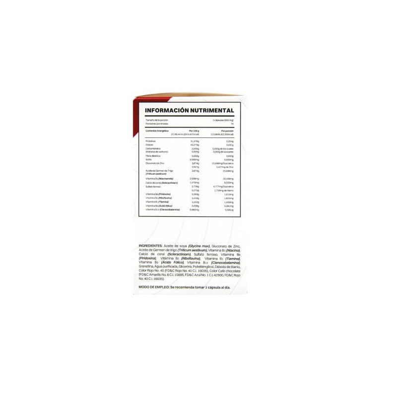 Smart Vit Complejo B 75 capsulas Suplemento Alimenticio Bio Caps