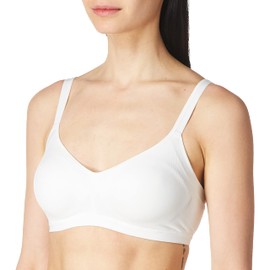 Olga womens Easy Does It No Bulge Bra, White, Large US