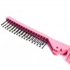 Louise Maelys Portable Travel Folding Hair Brush Compact Pocket Double