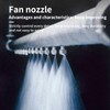 THOUDONER Stainless Steel 1/4BSPT High Pressure Spray Fan Washer Nozzle