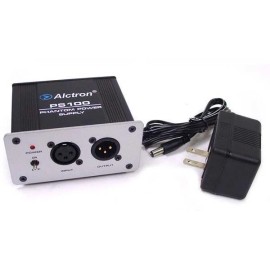 Alctron PS-100 48V Mic Microphone Phantom Power Supply