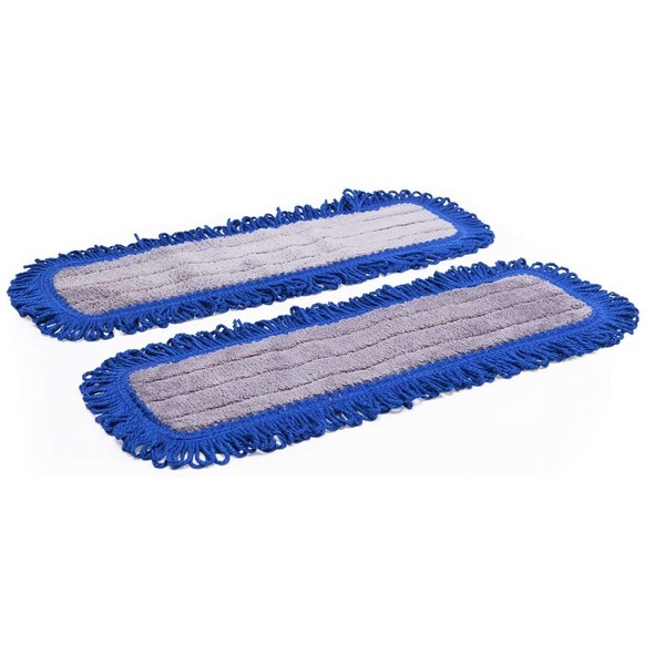18" Mojave Microfiber Dust Mop Pads (Pack of 2)