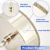 DaduoRi 3/4" Diamond Hole Saw with Pilot Bit, 3/4" Tile