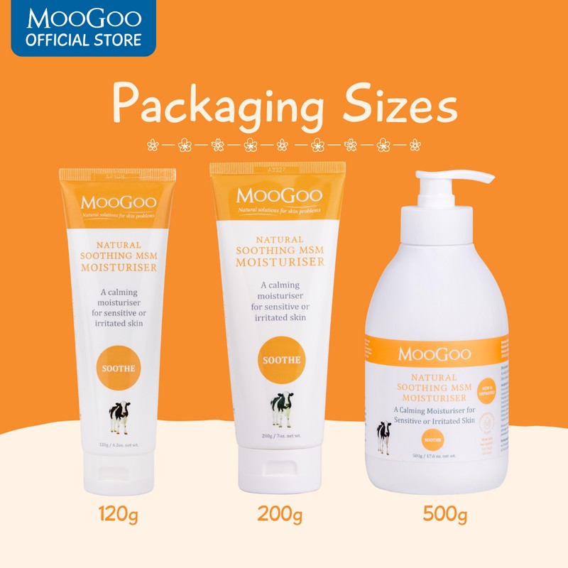 MooGoo Soothing MSM Moisturiser 120g