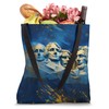 Beautiful Mount Rushmore Aesthetic Painting Souvenir Tote Bag