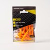 Decathlon 100 Golf Plastic Step Tees 37mm 10-Pack Unique Size