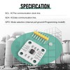 Hausdec 4Pcs AS5600 Magnetic Encoder Magnetic Induction Angle Measurement Sensor