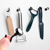 MIN CI 14pcs Black Magnetic Hooks Heavy Duty 22lbs, Neodymium