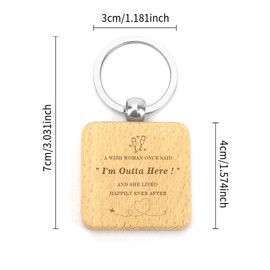 Retirement Gifts for Women,Retirement Gifts for Men,Teacher Retirement Gifts for Women,Funny Retirement Gifts for Women,Happy Retirement Gifts,Retirement Gifts for Women Funny,Wooden Keyring