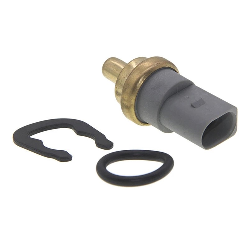 Bohaner Coolant Temperature Sensor with Retaining Spring Clip Motor for