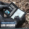 WYNEX Tactical Notebook Padfolio Ring Binder with 80 Sheets, Zipper