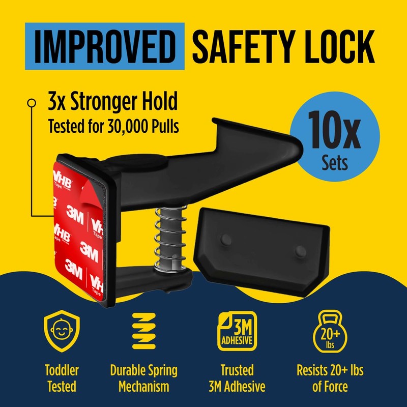 DB DAILY BEST - Cabinet Locks for Babies - Child