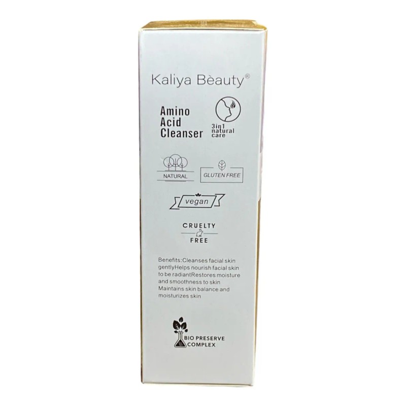 Limpiador Facial De Kaliya Beauty Con Aminoácidos De 80 Ml