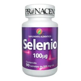 Selenio 90 Tabletas de 100 Mcg Pronacen Suplemento Alimenticio                                                                                        