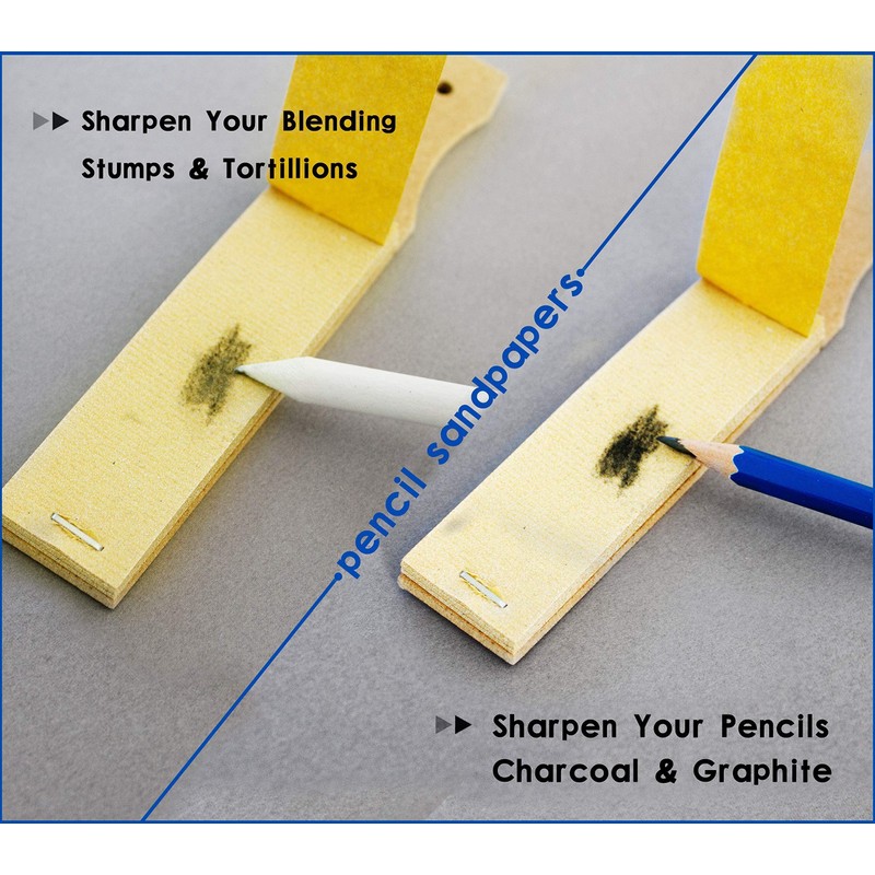 N NOROCME 12 PCS Blending Stumps and Tortillions Paper Art