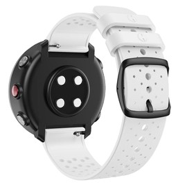 WIIKAI Replacement Watch Strap Bands,Compatible for Polar Vantage M Watch Band.(White)