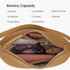 DONNAIN Genuine Leather Bags For Women Trendy Slouch Hobo Bags